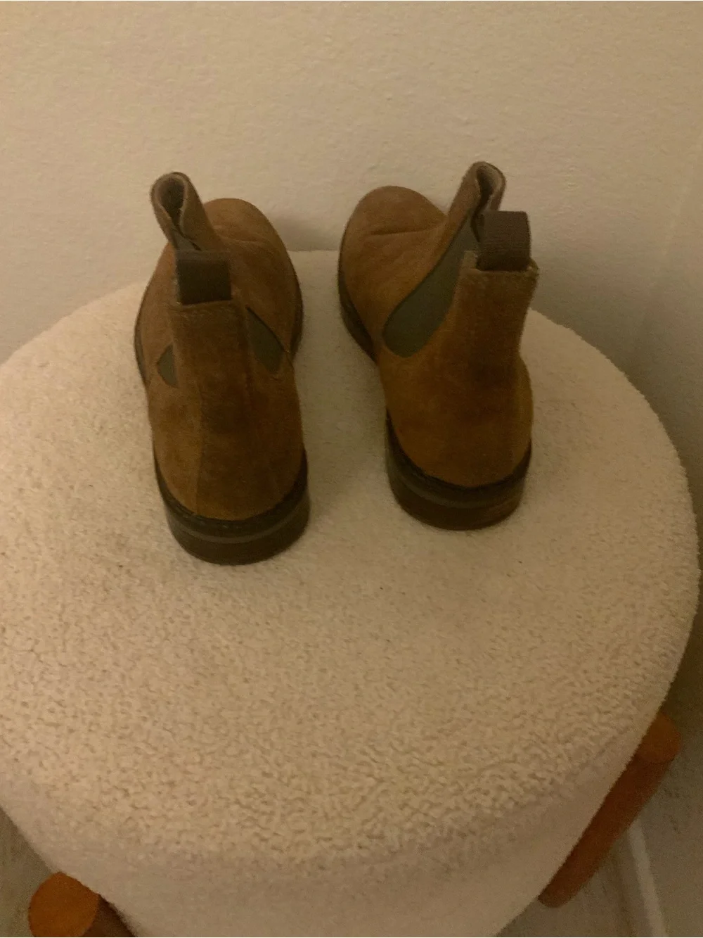 Clark’s Collection Men's Brown Suede Chelsea Boots Sz 8
